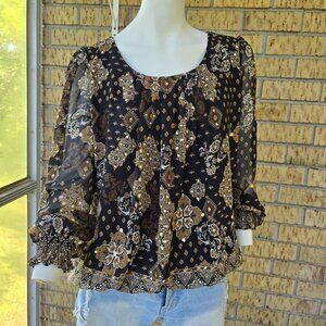 roz&ali large vaporous sweater